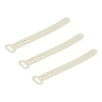 Mobili TV, Cable Tie, 3 pz, pearl, Bianco