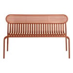 Outdoor benches, Week-end bench, terracotta, Brown