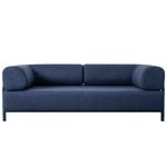 Palo 2-seater sofa with armrests, blue Palo 2-seater sofa with armrests, blue