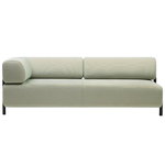 Palo 2-seater chaise, left, jade green Palo 2-seater chaise, left, jade green