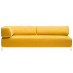 Palo 2-seater chaise, left, yellow Palo 2-seater chaise, left, yellow