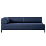 Palo 2-seater chaise, left, blue Palo 2-seater chaise, left, blue
