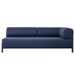 Palo 2-seater chaise, right, blue Palo 2-seater chaise, right, blue