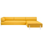 Palo corner sofa, right, yellow Palo corner sofa, right, yellow