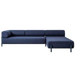 Palo corner sofa, right, blue Palo corner sofa, right, blue