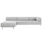 Sofas, Palo corner sofa, left, chalk, White