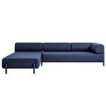 Palo corner sofa, left, blue Palo corner sofa, left, blue