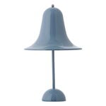 Utomhuslampor, Pantop bärbar bordslampa, 18 cm, dusty blue, Blå