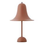 Bordslampor, Pantop bordslampa, 23 cm, matt terrakotta, Brun