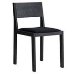Vaarnii 016 Maasto tuoli, istuinverhoiltu, musta - musta Kvadrat Alle