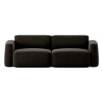 Massproductions Divano Patch 2,5 posti, Romo Linara 90 espresso