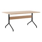 &Tradition Pavilion AV18 table, black - lacquered oak