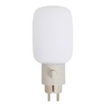 Table lamps, Plug-in lamp, pearl, White