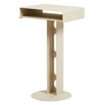 Side & end tables, Sidekick table, pearl, White