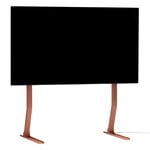 TV stands, Bendy Tall TV stand, dusty rose, Orange