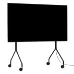 TV stands, Moon Rollin' TV stand, charcoal, Gray