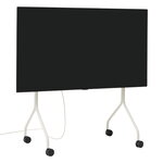 TV stands, Moon Rollin' TV stand, pearl, White