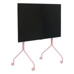 Pedestal Moon Rollin' TV stand, bubble gum