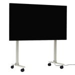 Pedestal Straight Rollin' TV stand, mushroom