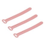 Pedestal Cable Tie, 3 pz, bubble gum