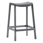 Patio chairs, Dome 267 bar stool, 65 cm, anthracite, Grey