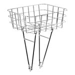 Pelago Bicycles Rasket front rack/basket, polished stainless steel
