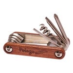Cycling, Multitool Wooden 12, Silver