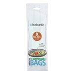 Brabantia Sacs poubelle compostables PerfectFit 10-12 L, 10 pièces, X, ver