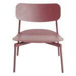 Fromme lounge chair, brown red