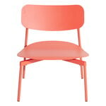 Armchairs & lounge chairs, Fromme lounge chair, coral, Red