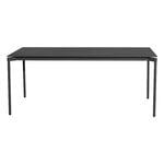 Ruokapöydät, Fromme pöytä, 90 x 180 cm, musta, Musta