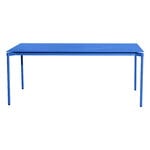 Tables de salle à manger, Table de salle à manger Fromme, 90 x 180 cm, bleu, Bleu