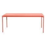 Petite Friture Fromme dining table, 90 x 180 cm, coral