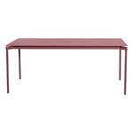 Dining tables, Fromme dining table, 90 x 180 cm, brown red, Brown