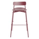 Fromme bar stool, 75 cm, brown red