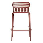 Petite Friture Week-end high stool, brown red