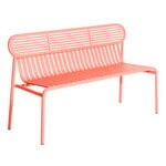 Outdoor benches, Week-end bench, coral, Orange