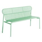 Outdoor benches, Week-end bench, pastel green, Green