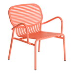 Petite Friture Week-end lounge chair, coral