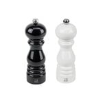 Peugeot Paris salt and pepper mills, 18 cm, glossy black - glossy white