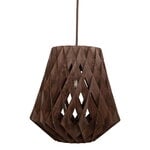 Pendant lamps, Pilke Signature 28 pendant, brown, Brown