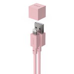 Cable 1 USB charging cable, old pink