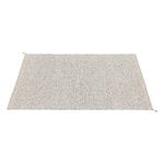 Muuto Ply rug, recycled polyester, 170 x 240 cm, black - white