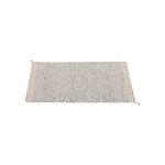 Muuto Ply rug, recycled polyester, 85 x 140 cm, black - white