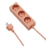 Pedestal Power Bar Steckerleiste, 2 m, Dusty Rose