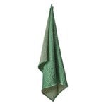 Asciugamano Puro Ruutu, 100 x 150 cm, verde - sabbia