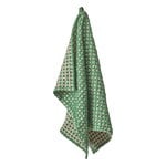 Asciugamani da bagno, Asciugamano Puro Ruutu, 50 x 70 cm, verde - sabbia, Beige