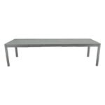 Patio tables, Ribambelle extension table, XL, lapilli grey, Grey