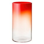 Fundamental Berlin Vaso da pavimento Rise, rosso acceso