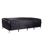 Rivage protective cover for 4 modules, black